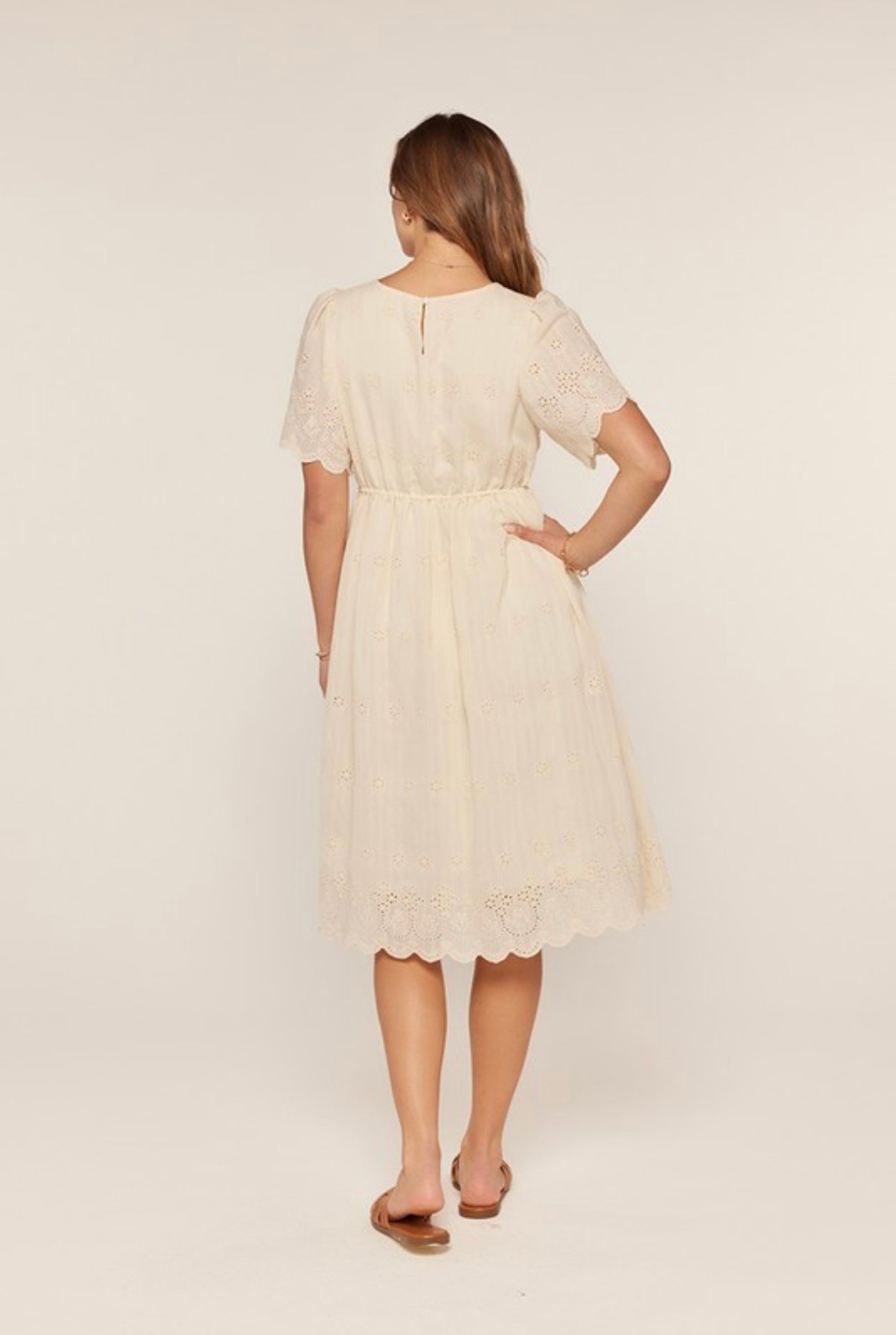 Cassandra Embroidered Dress