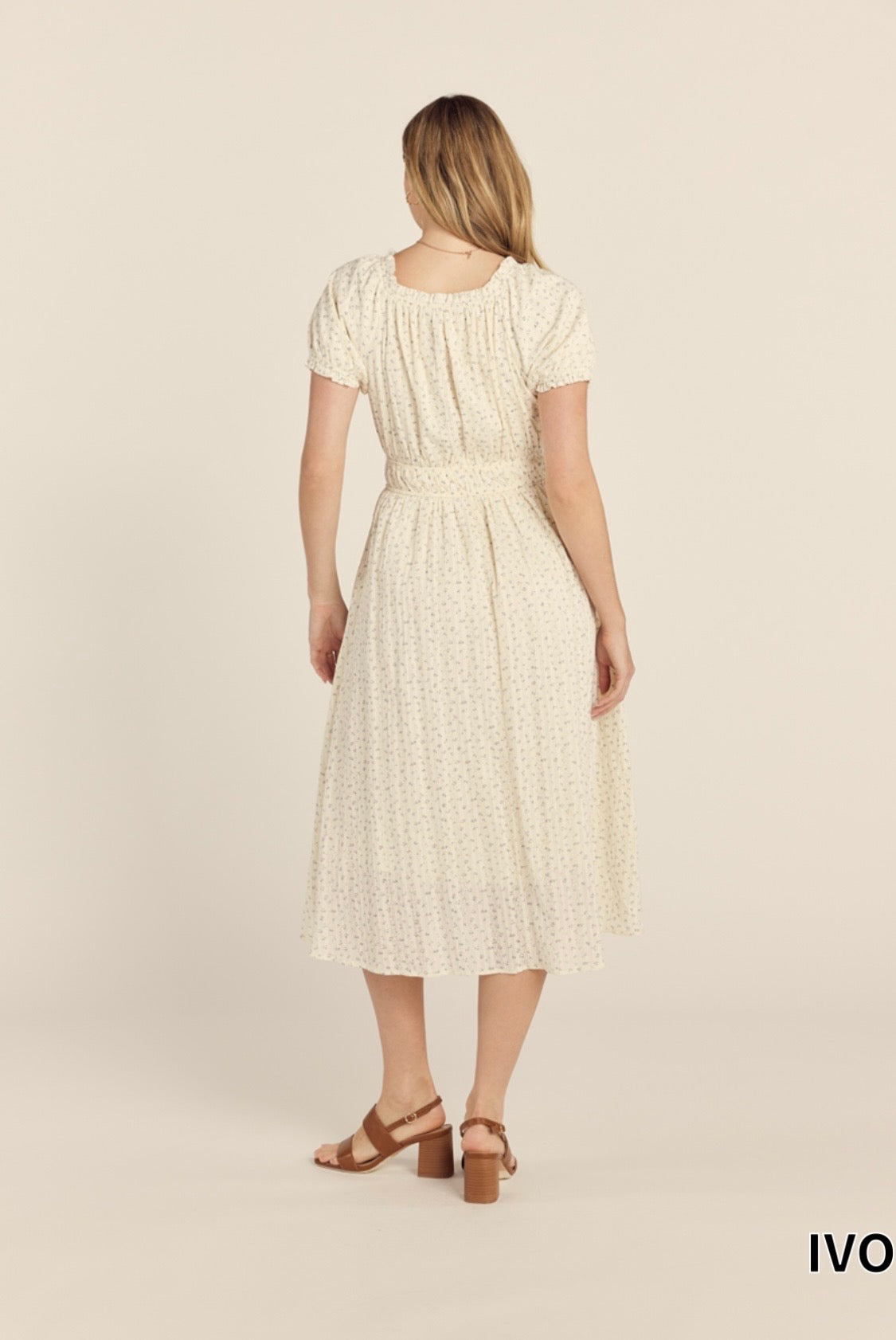 Faith Blue Floral Dress