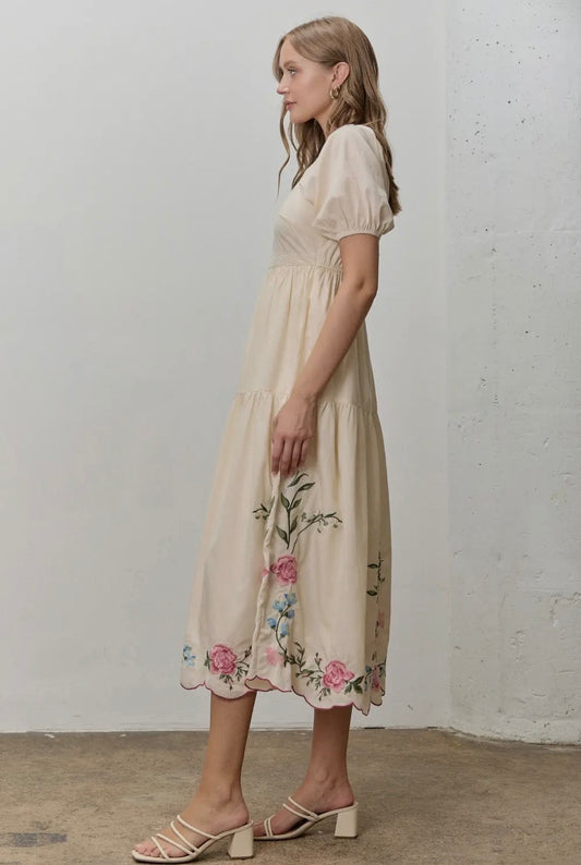 Chelsea Floral Embroidered