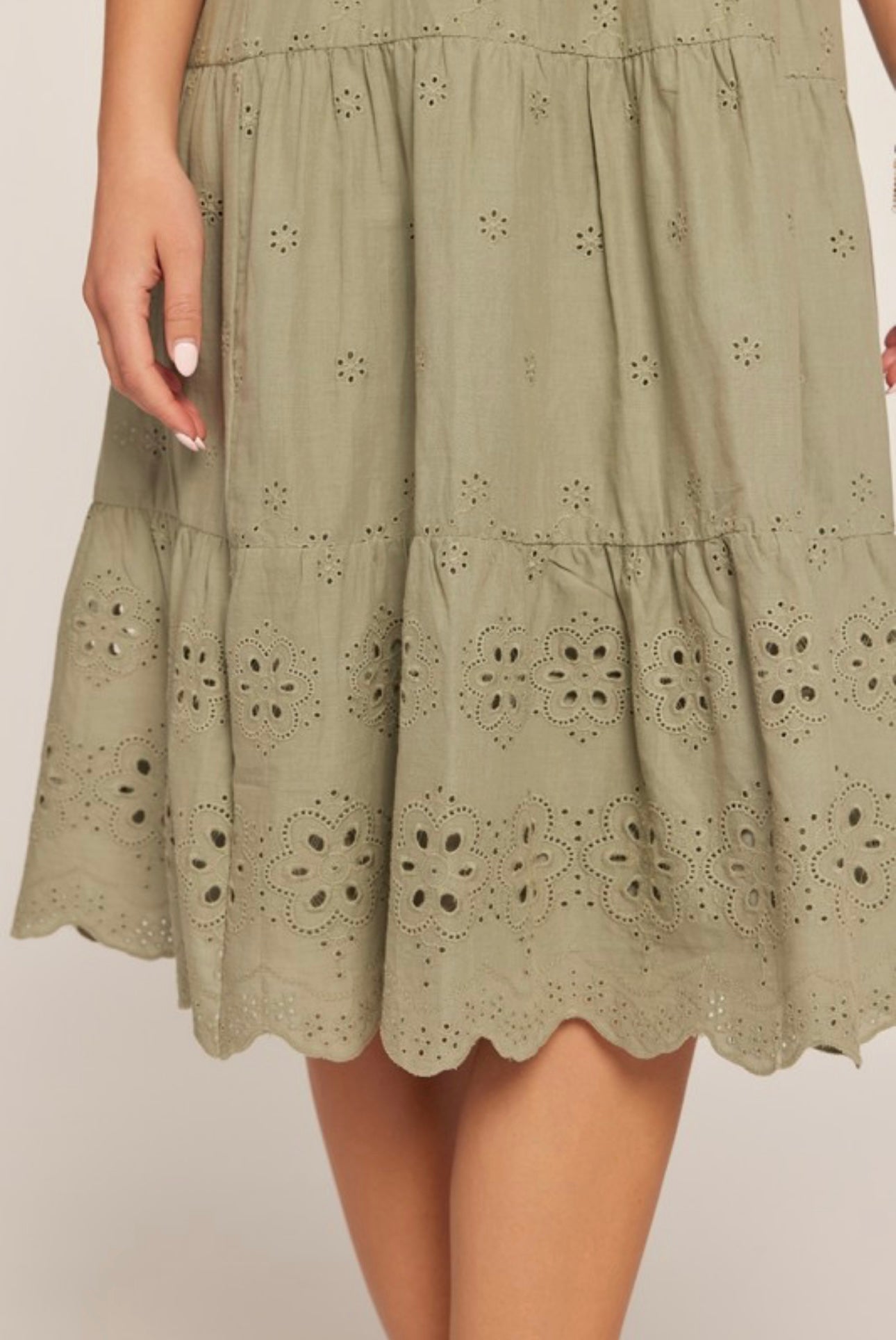 Brooke Embroidered Dress