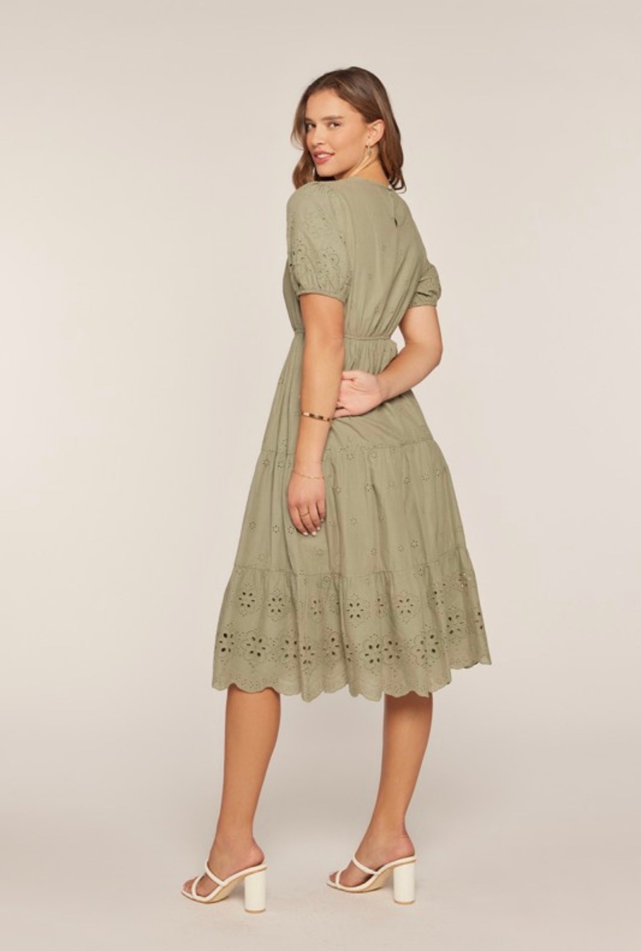 Brooke Embroidered Dress