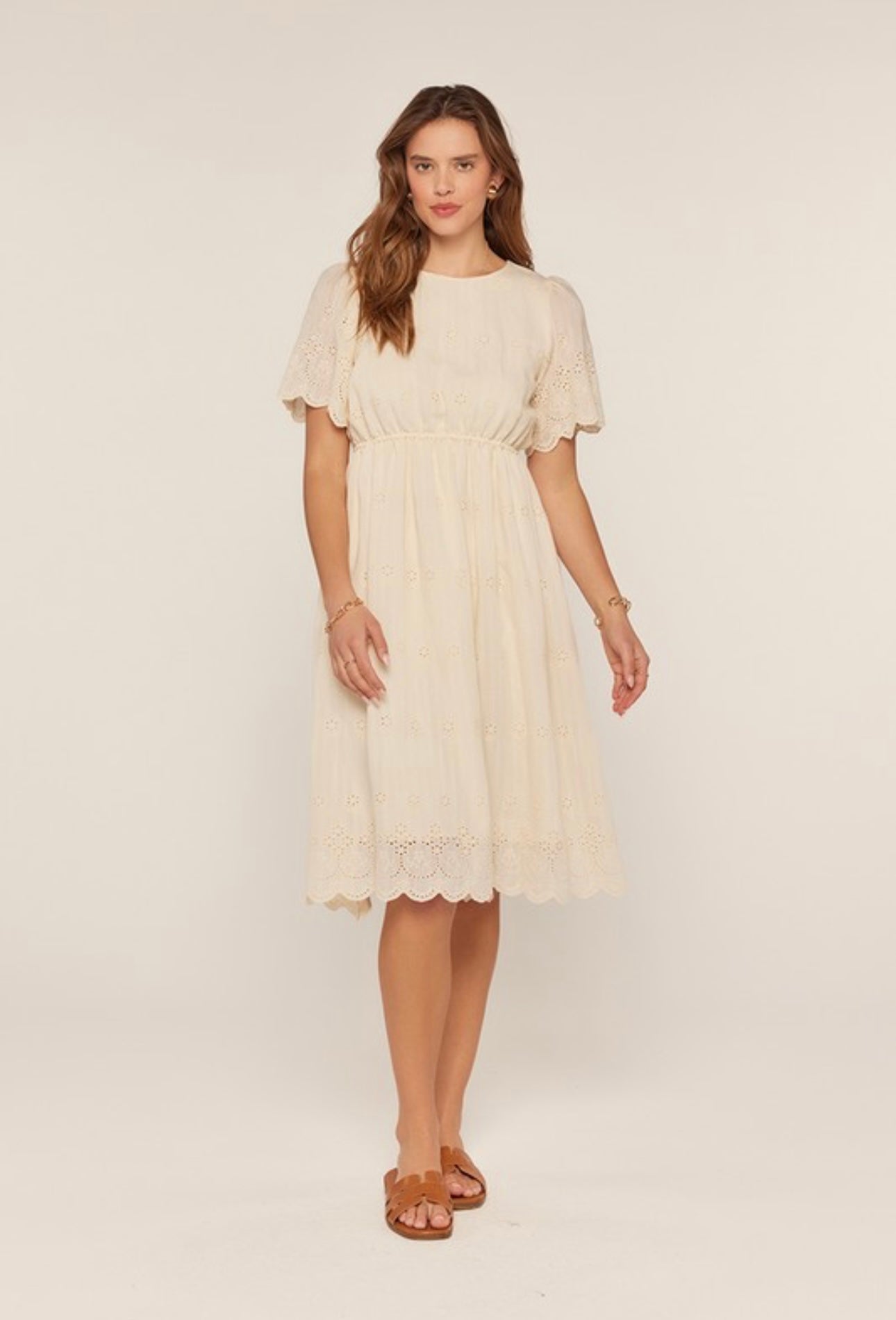 Cassandra Embroidered Dress