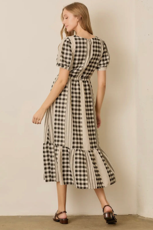 Grace Gingham Dress