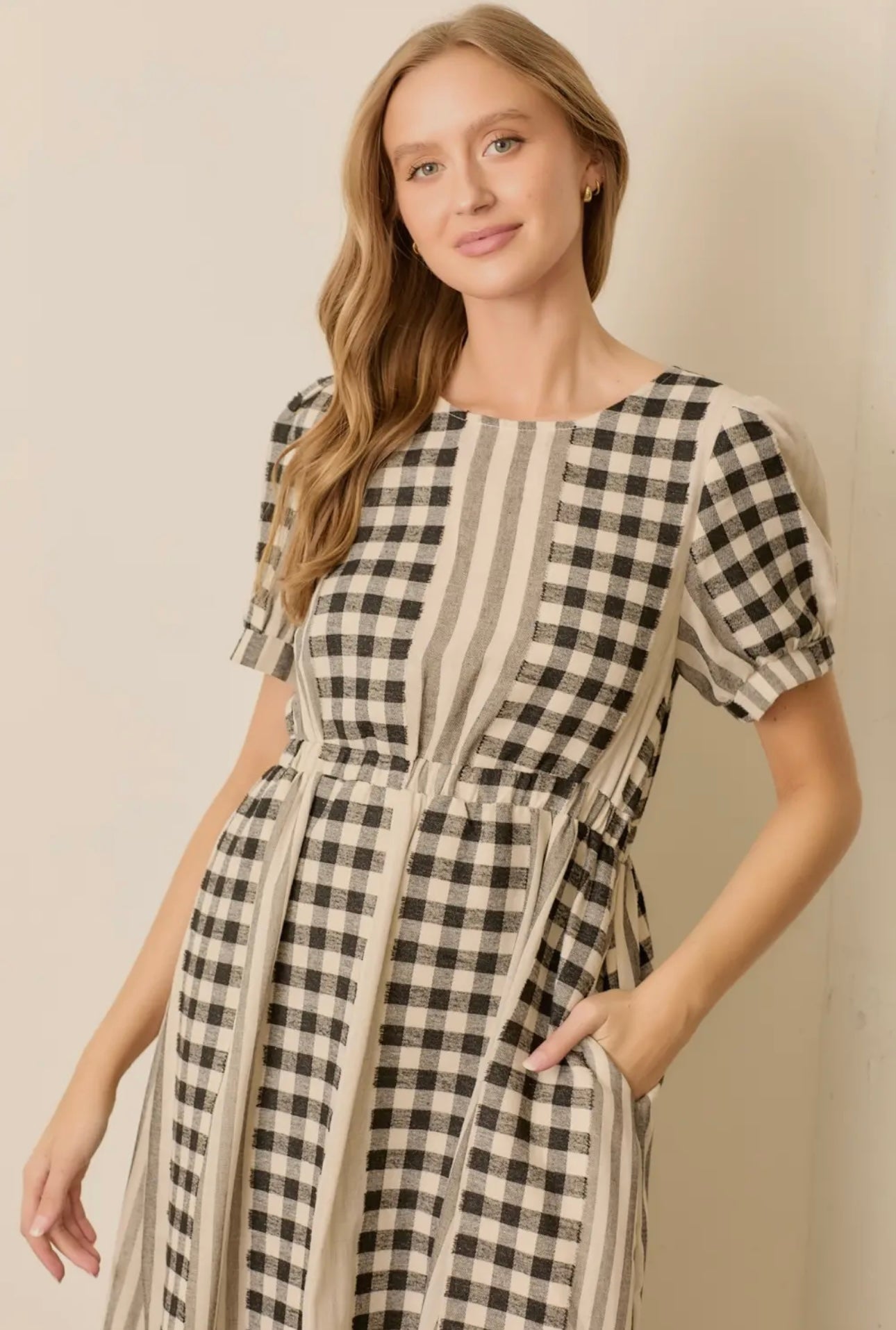 Grace Gingham Dress
