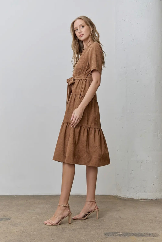Corduroy Midi Dress