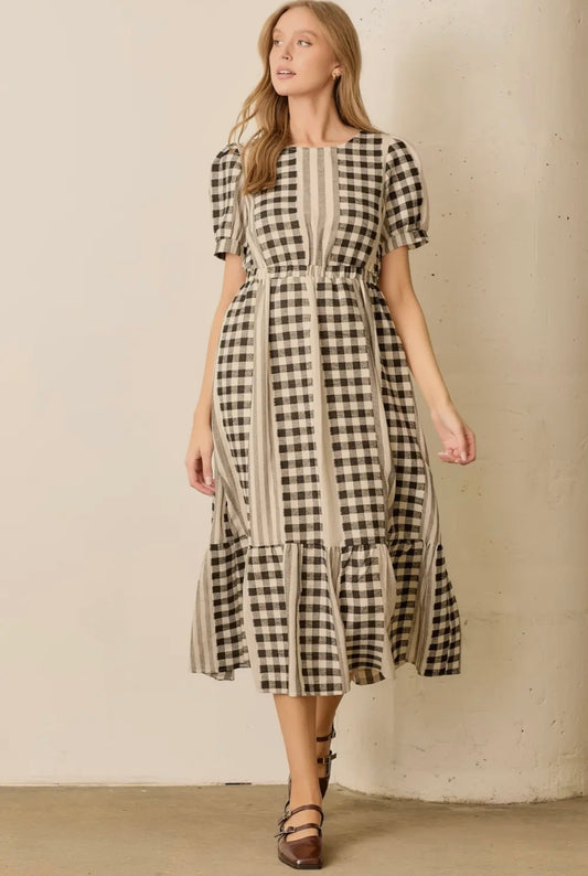 Grace Gingham Dress