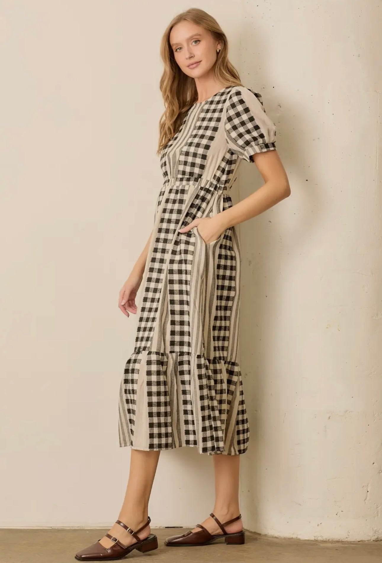 Grace Gingham Dress