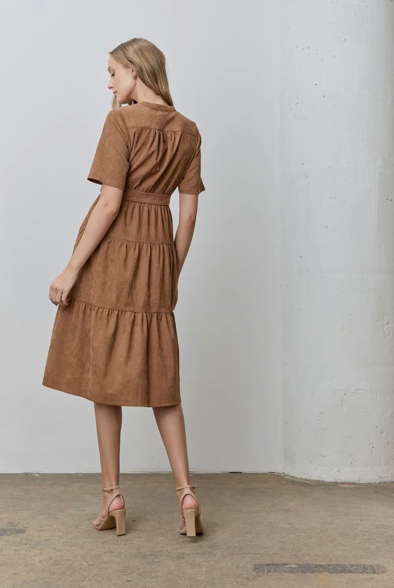 Corduroy Midi Dress
