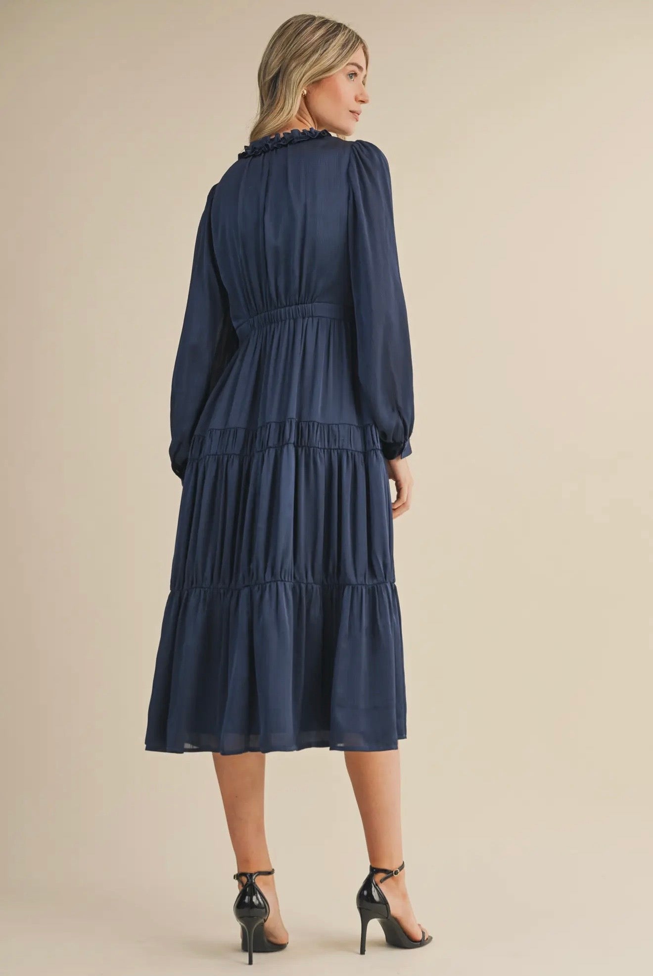 Rome Navy Dress