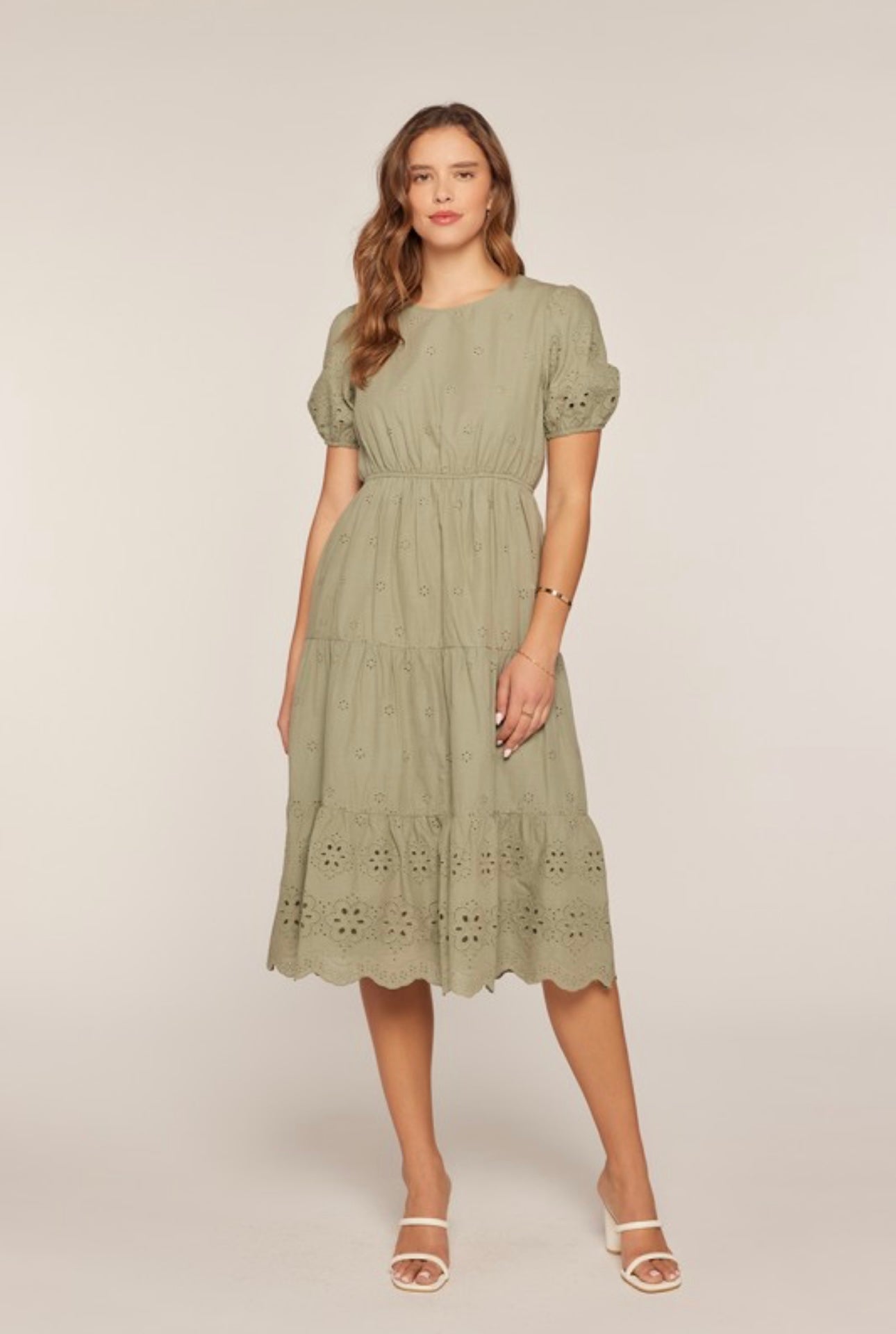 Brooke Embroidered Dress