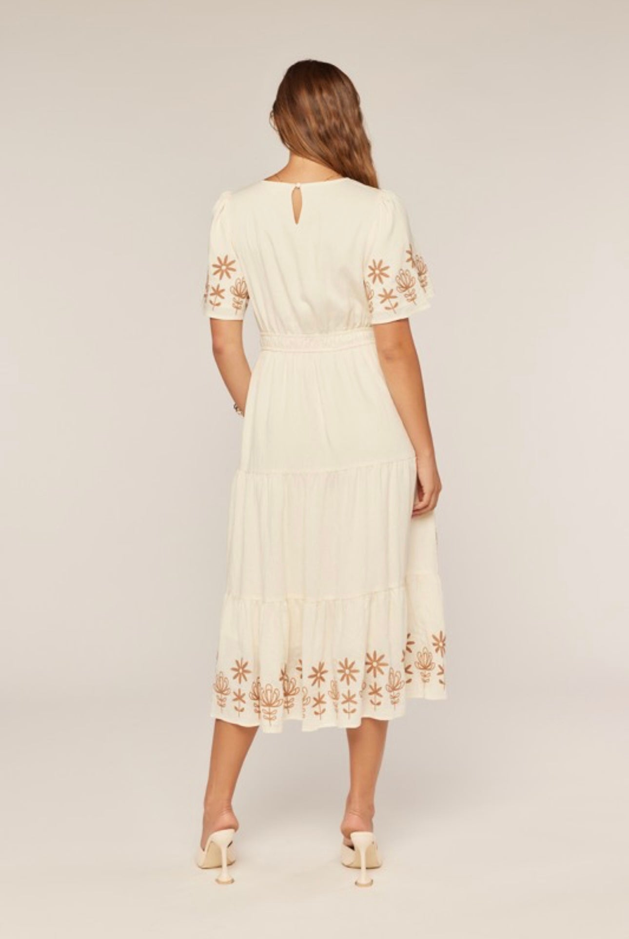 Athena Embroidered Dress