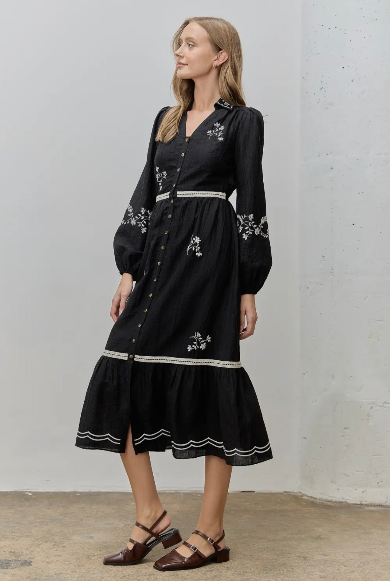 Perfect Winter Dress in Black