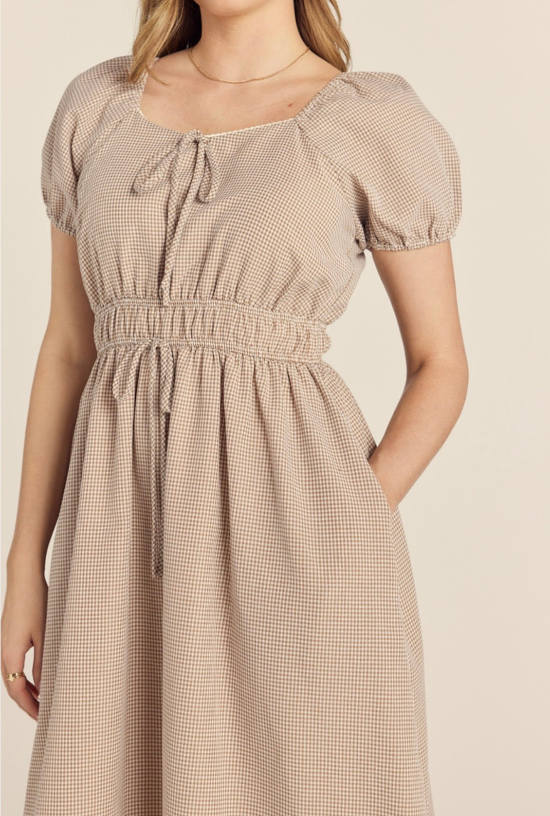 Jane Gingham Dress