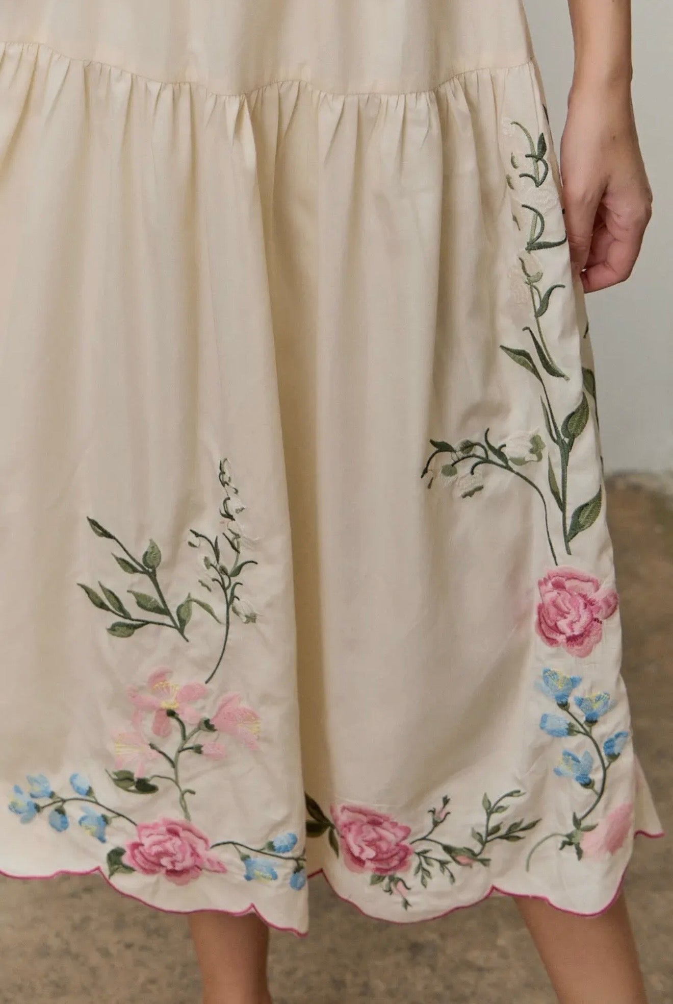 Chelsea Floral Embroidered