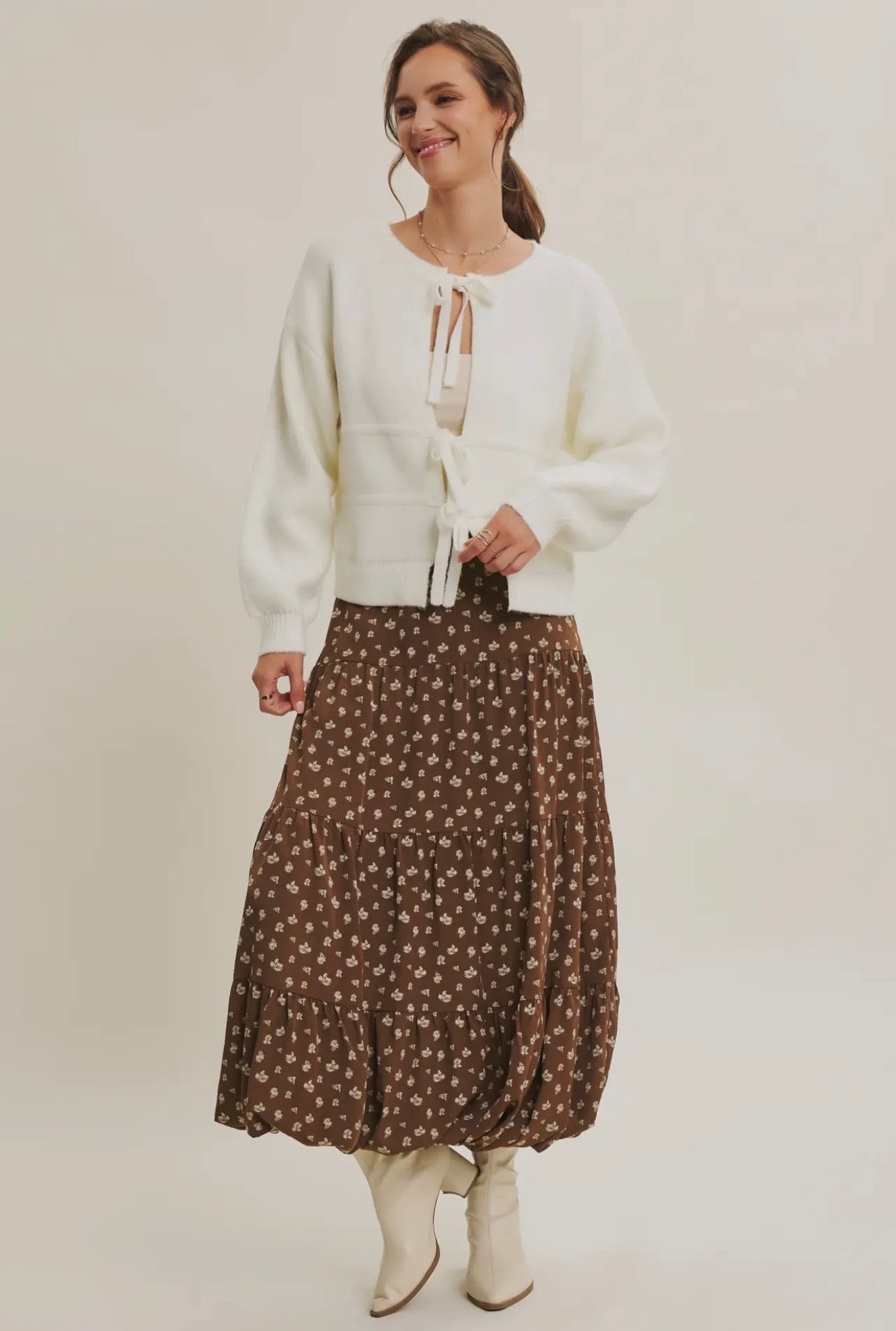 Soft As Cloud Cozy Elegant Brushed Sweater Cardigan