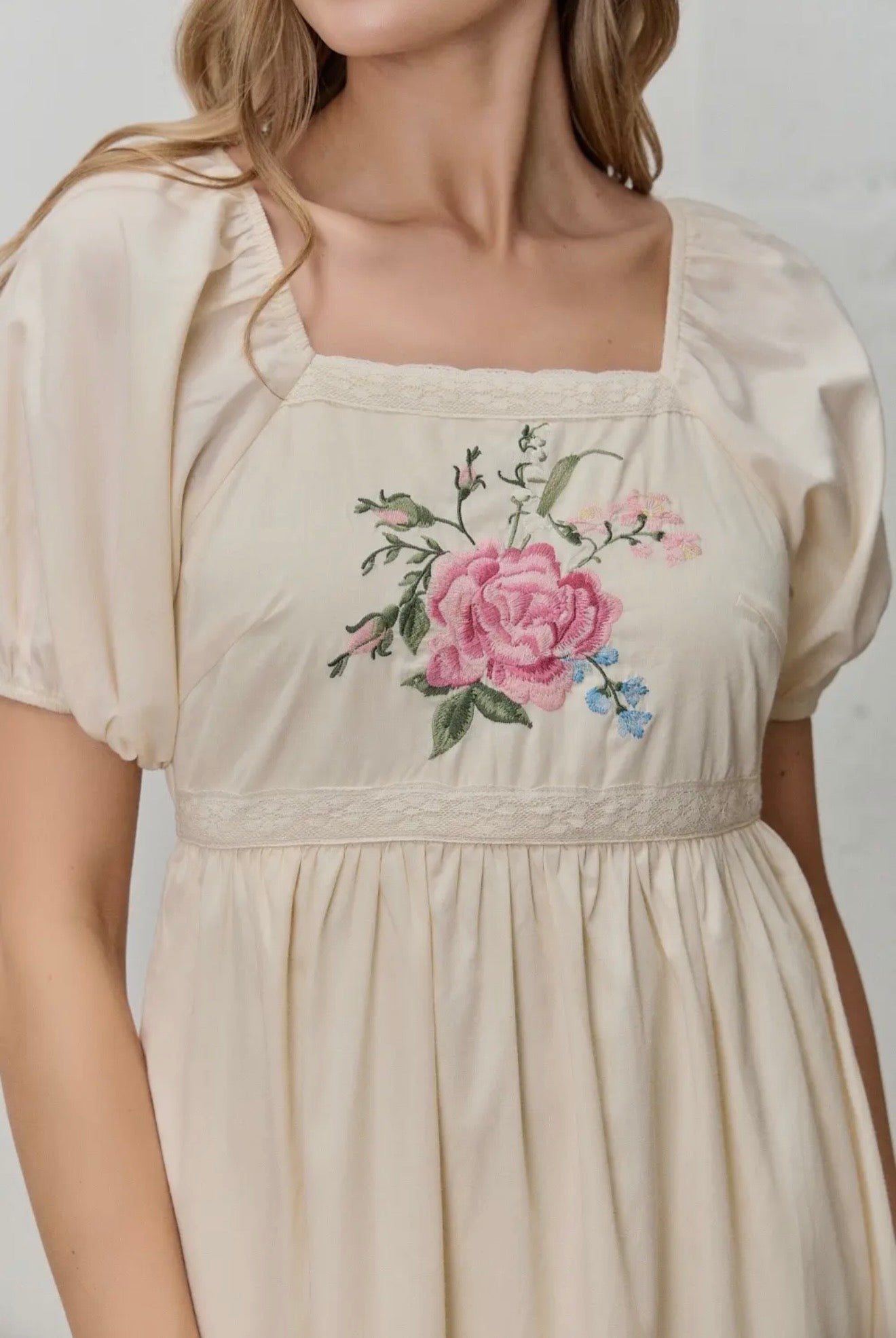 Chelsea Floral Embroidered