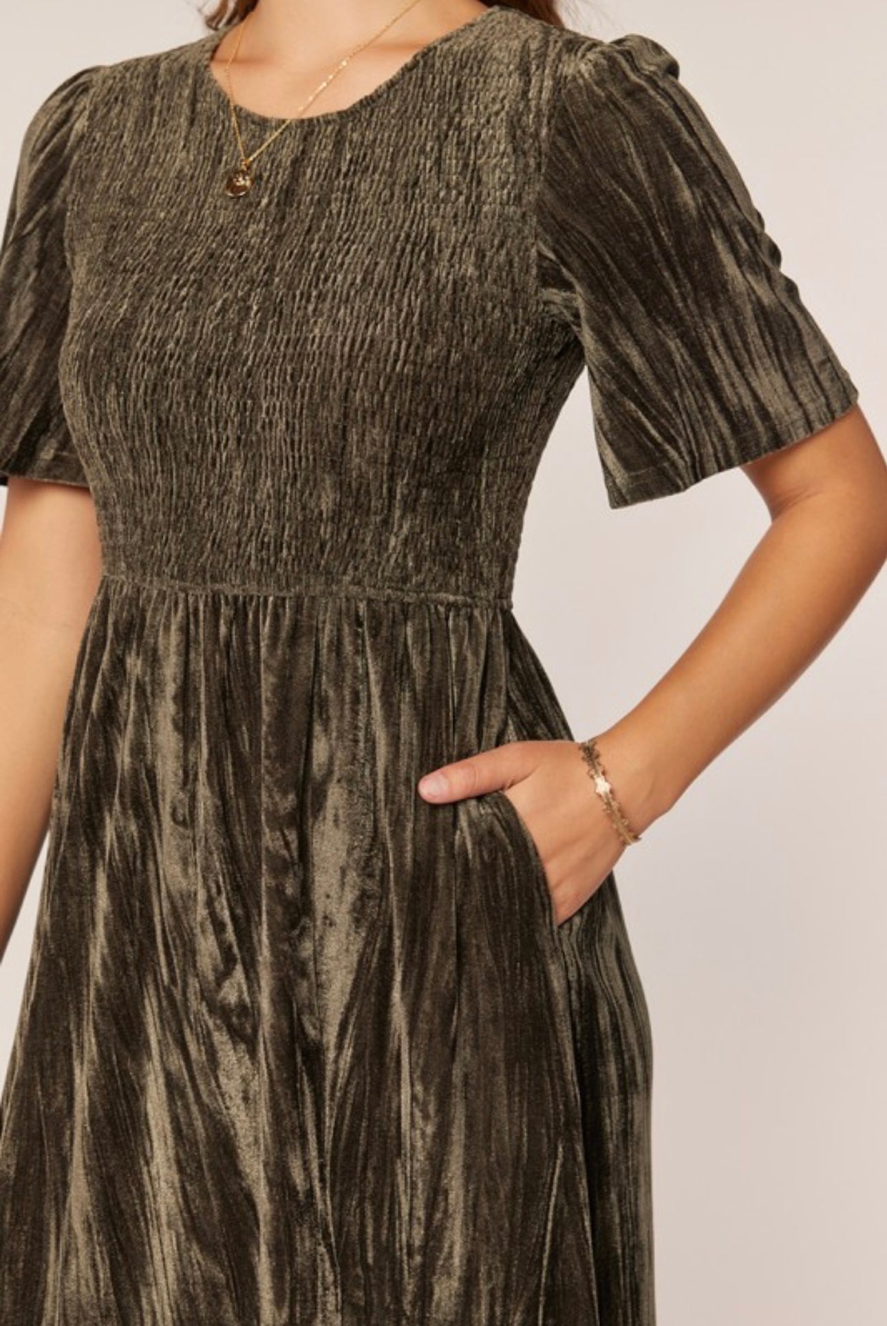 Valentina Velvet Dress